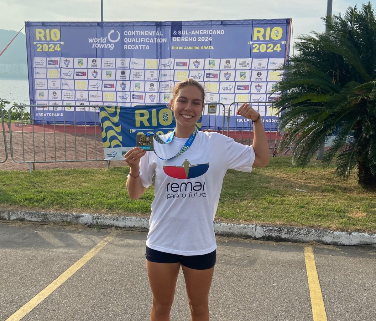 Brenda Madruga, do remo
