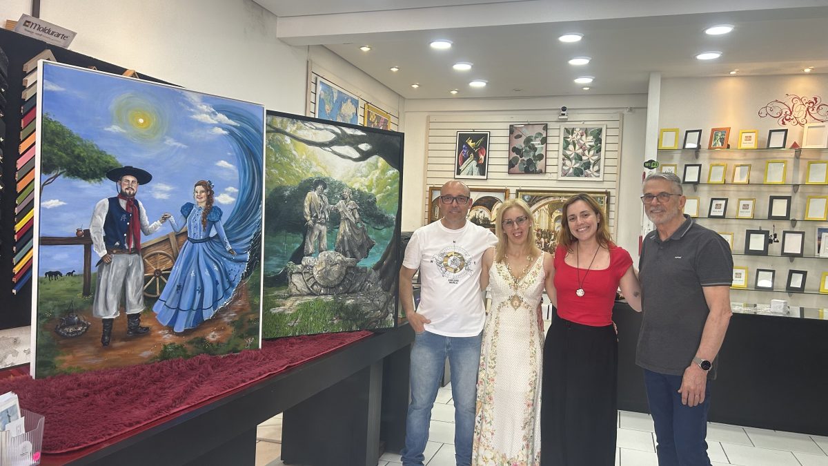 Projeto social leva duas telas inéditas a leilão nesta quarta-feira