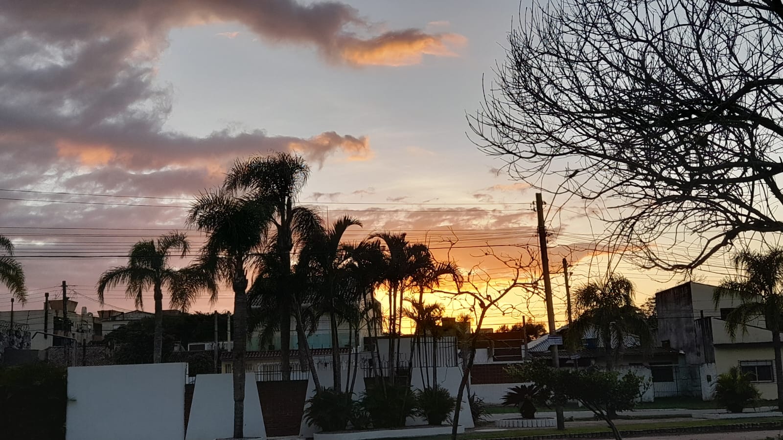 Tempo melhora e céu fica parcialmente nublado nesta terça-feira na Zona Sul