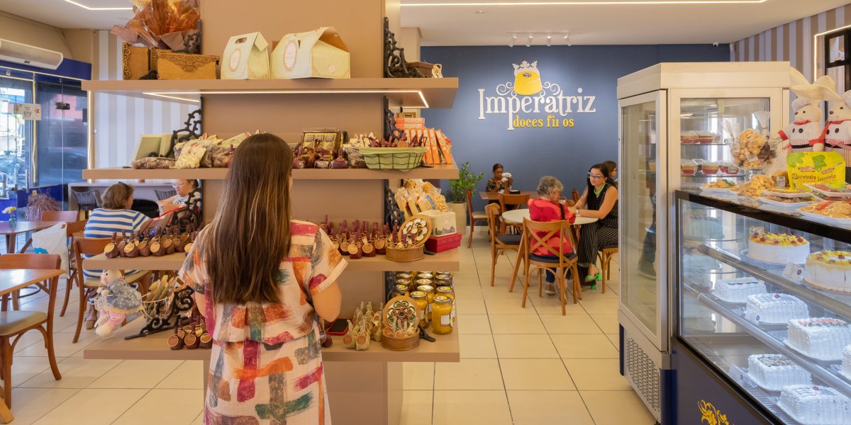 Imperatriz Doces Finos amplia loja na rua Sete de Setembro
