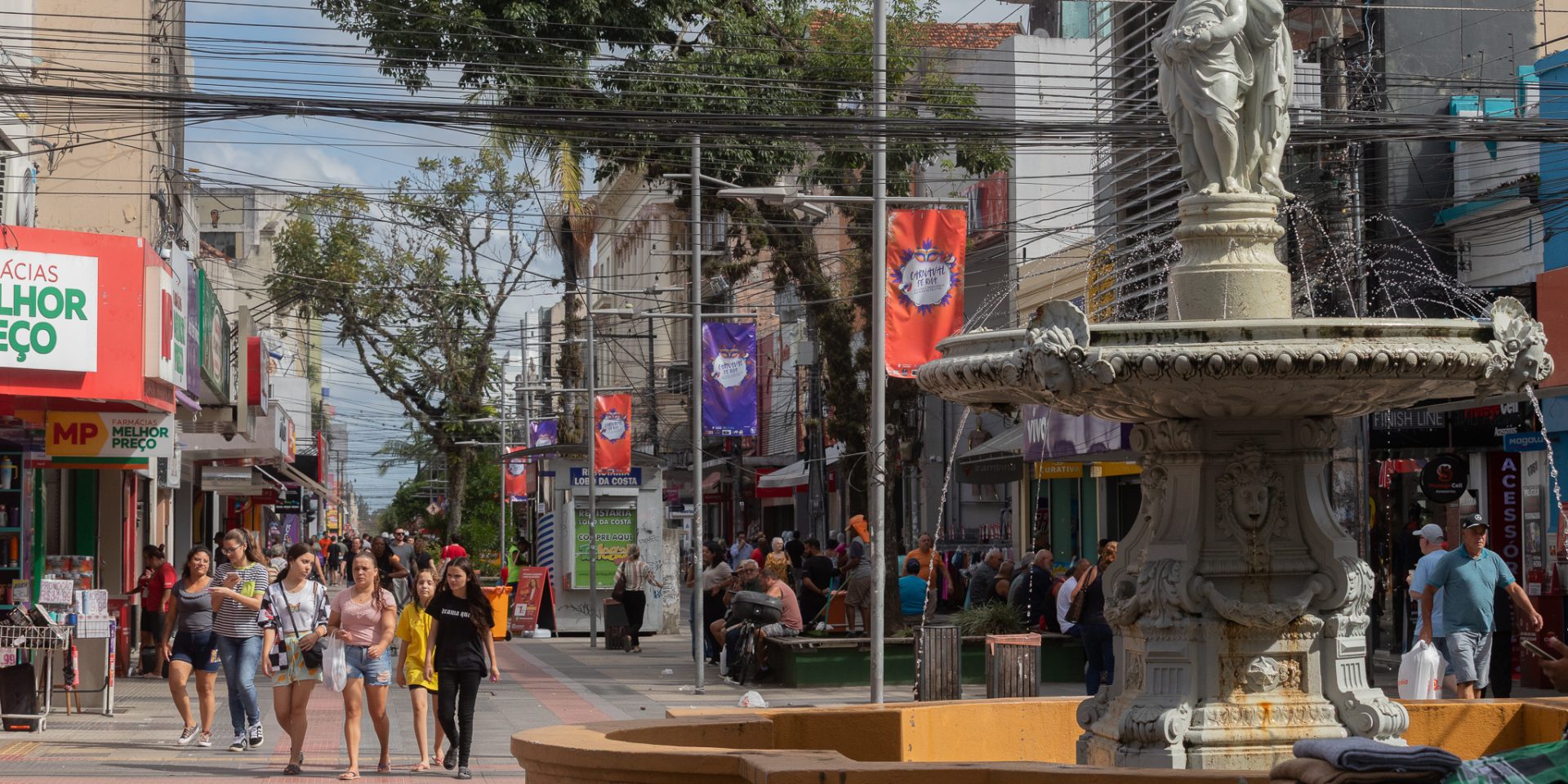Busca por soluções para calçadão de Pelotas pode estar em parcerias públicas e privadas