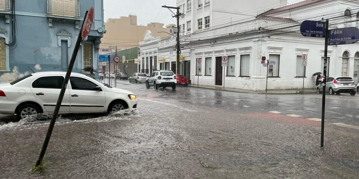 Pelotas já acumula 220 milímetros de chuva nos primeiros 10 dias do mês