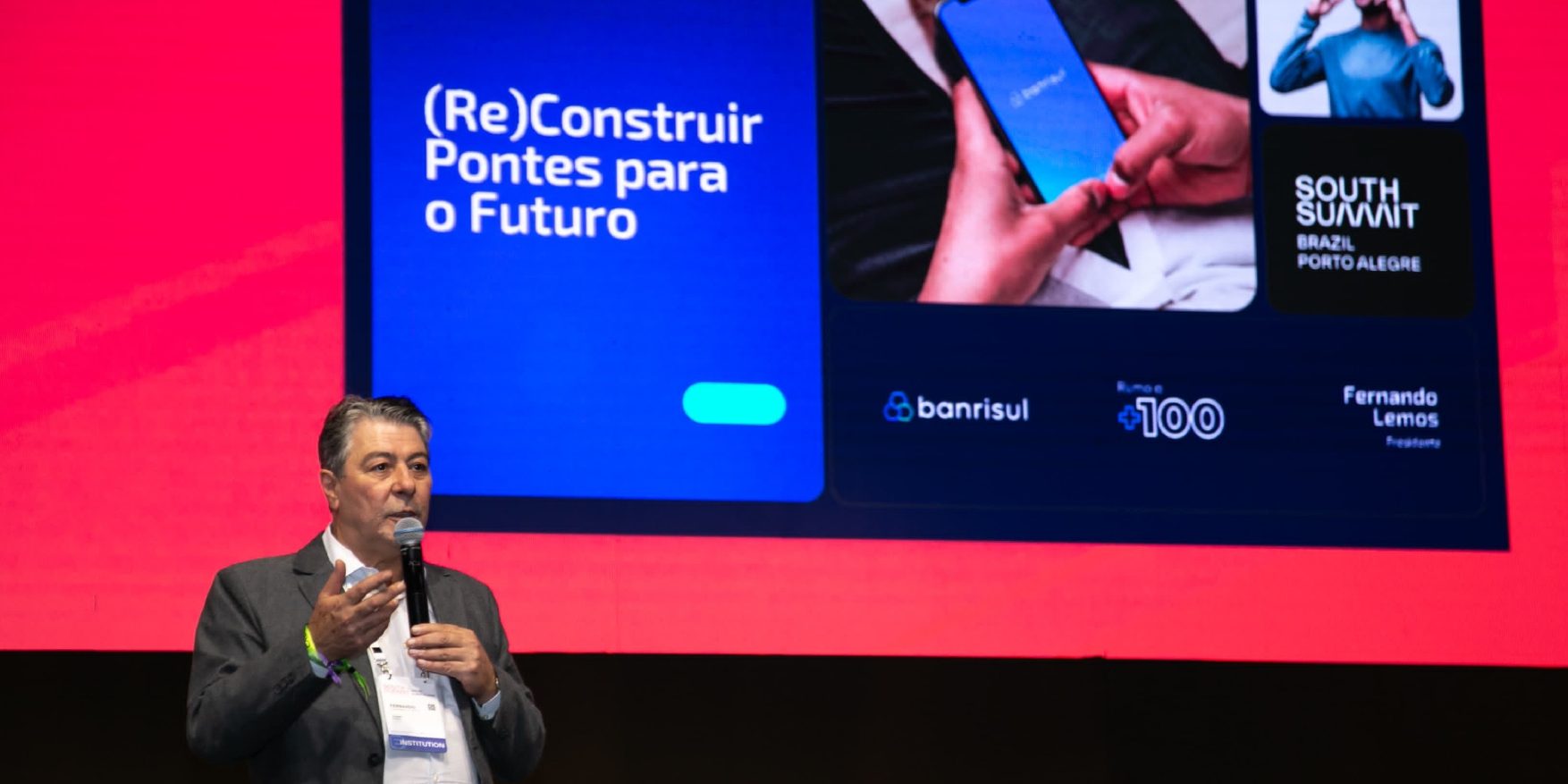 Banrisul no South Summit 2025: inovação com propósito humano e investimentos na reconstrução do RS