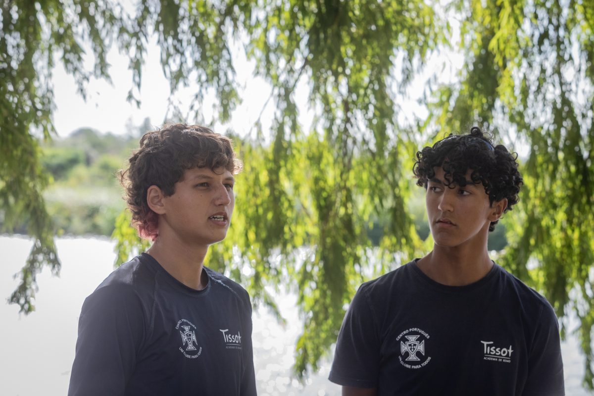 Gabriel e Marco Antonio integram a equipe (Foto: Jô Folha)