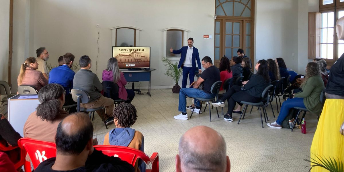 Governo promove encontro com guias de turismo