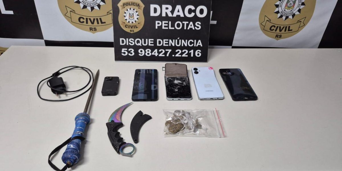 Polícia Civil prende casal por tráfico de drogas