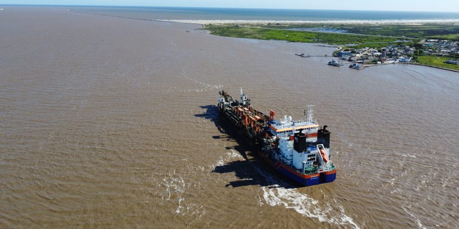 Dragagem deste ano será a maior do porto de Rio Grande