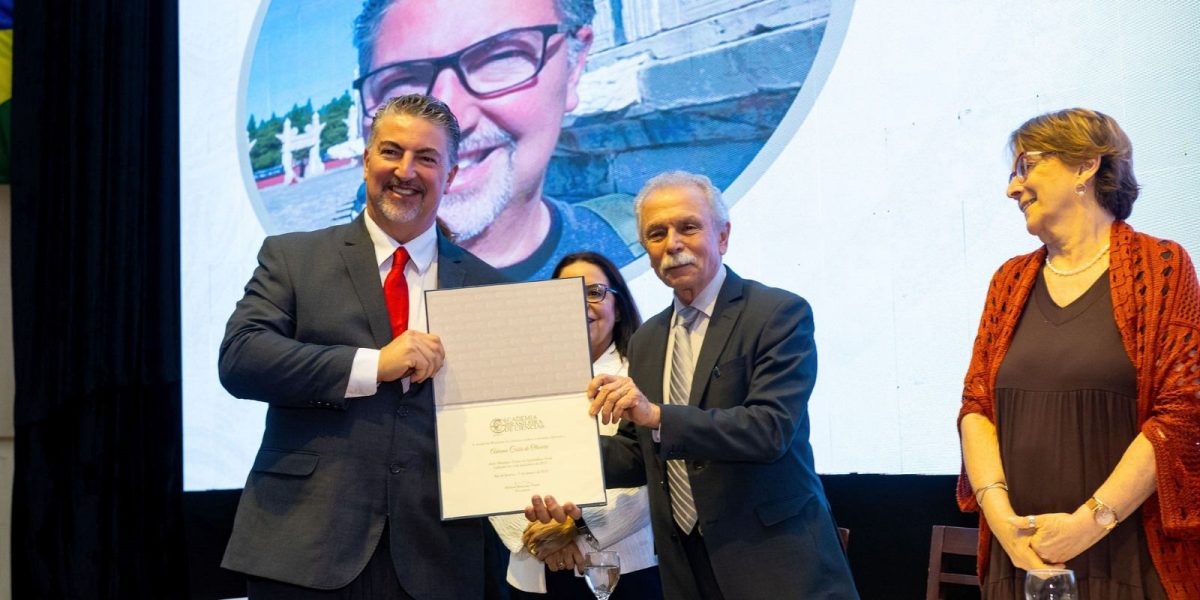 “É um reconhecimento por um conjunto de trabalhos”