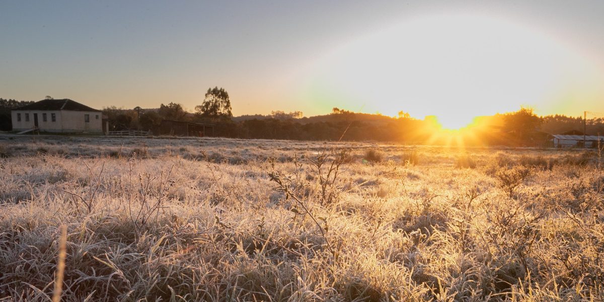Mínima pode chegar a 3°C na Zona Sul