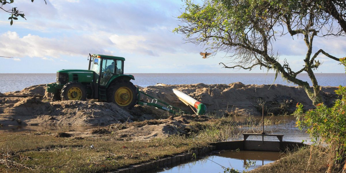 Estado confirma verba a obras de proteção contra cheias em Pelotas