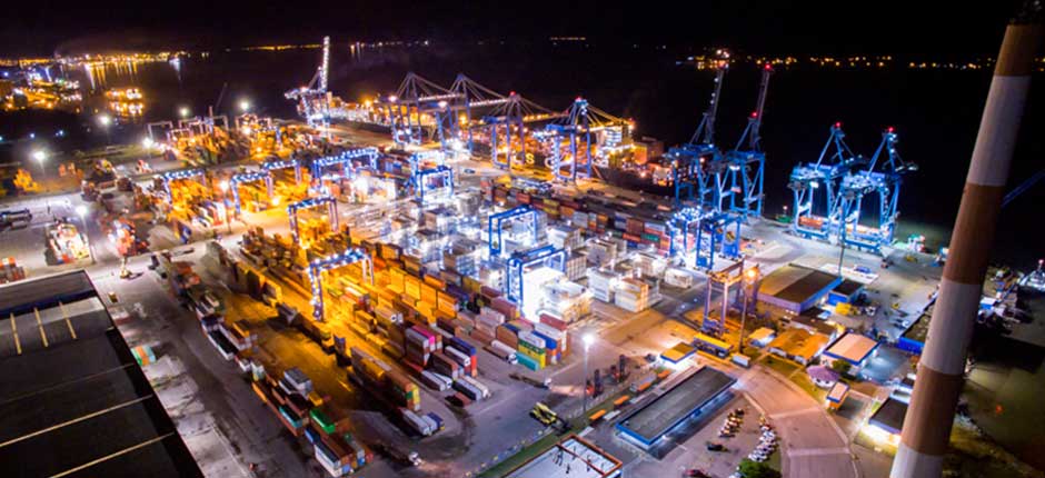 Tecon Rio Grande recebe certificado por uso de energia 100% renovável