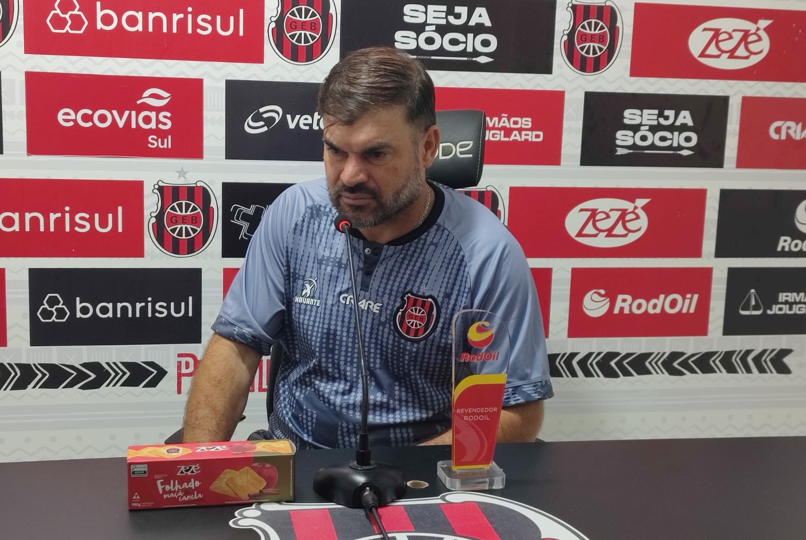 Emerson Cris projeta partida contra o São Luiz