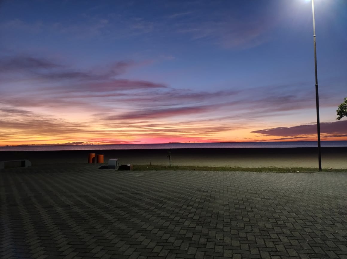 Quinta-feira de tempo bom e gelada na Zona Sul do Estado