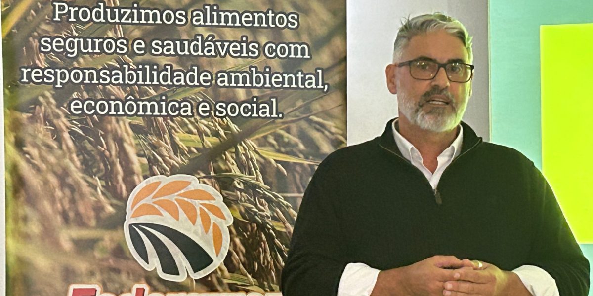 Denis Dias Nunes é aclamado presidente da Federarroz