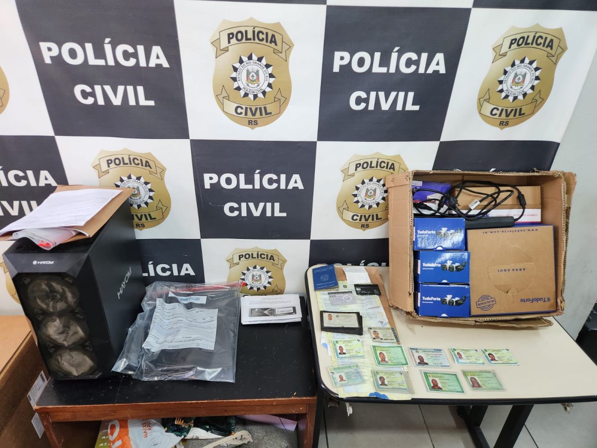 Quadrilha de estelionatários é desmantelada em Pelotas