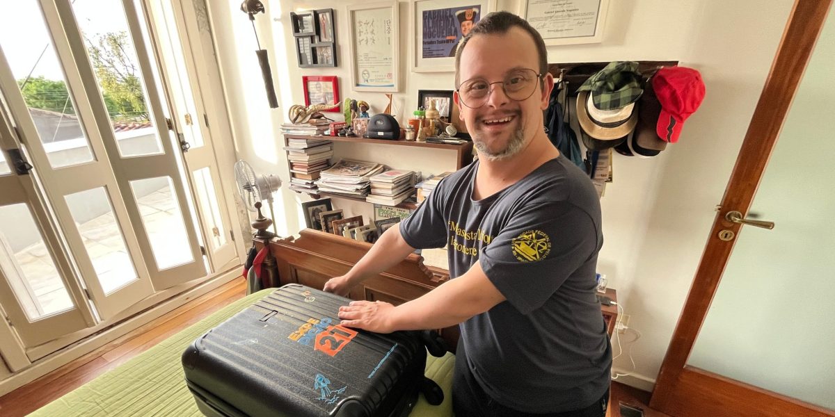 Artista Down de Pelotas vai participar de programa no Rio de Janeiro