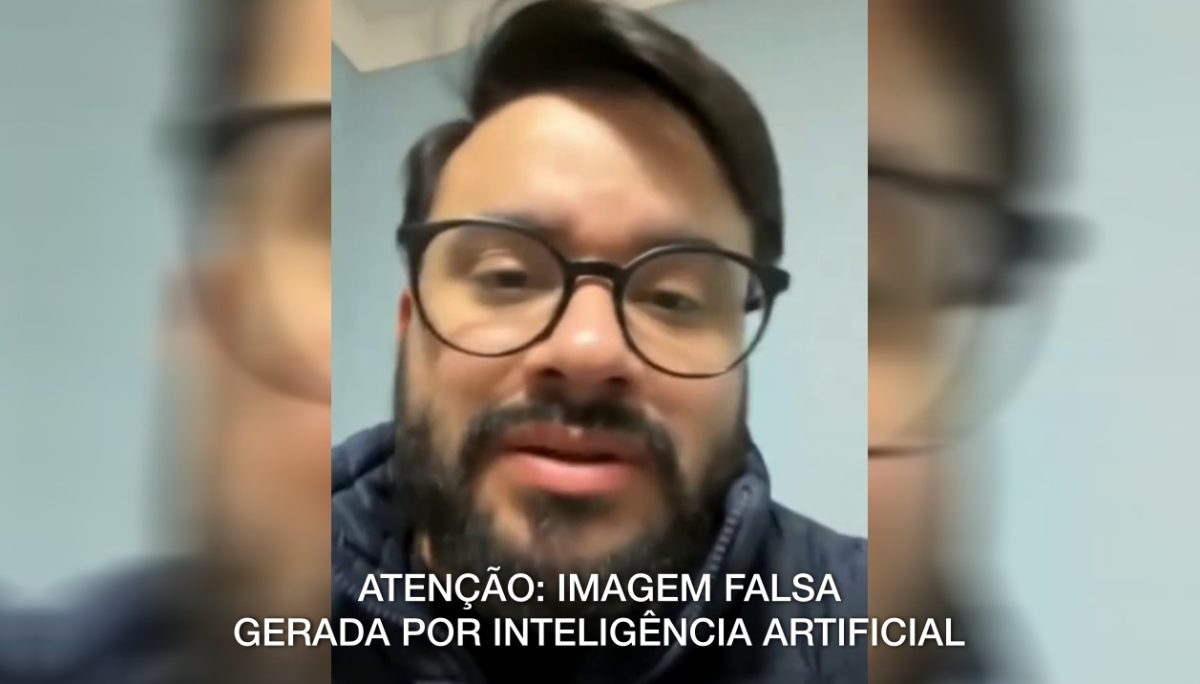 Vereador Cauê é vítima de vídeo falso feito com IA