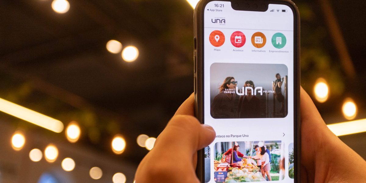 Parque Una lança aplicativo para reunir comércio, serviços e atrações culturais