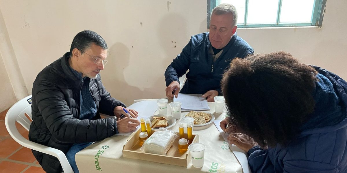 Apicultora estreante conquista o título de melhor mel escuro da região