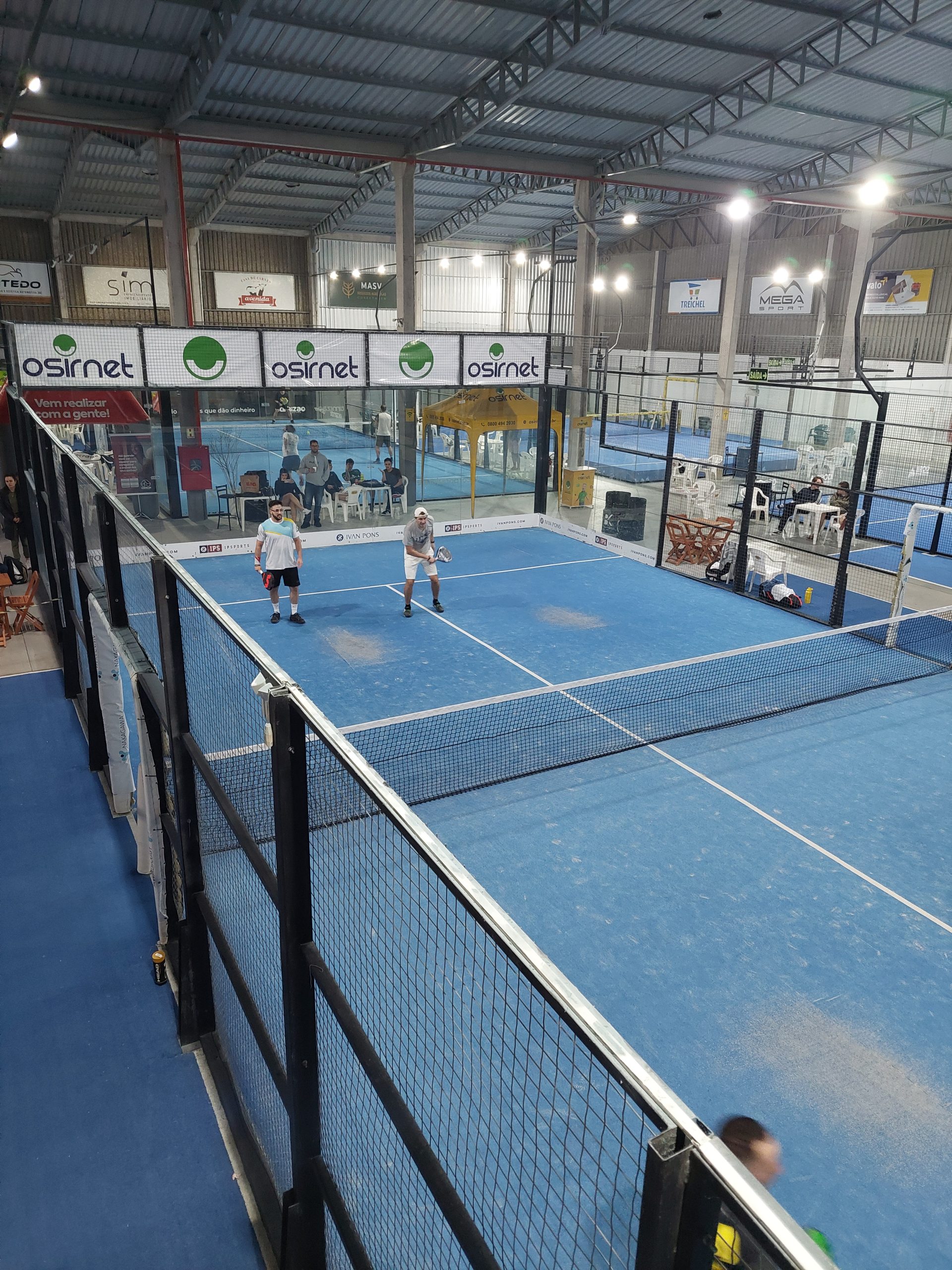 Copa Osirnet de Padel começa nesta sexta-feira em duas sedes