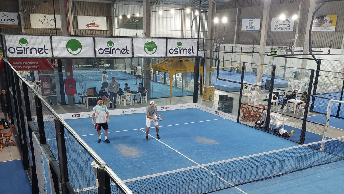 Copa Osirnet de Padel começa nesta sexta-feira em duas sedes