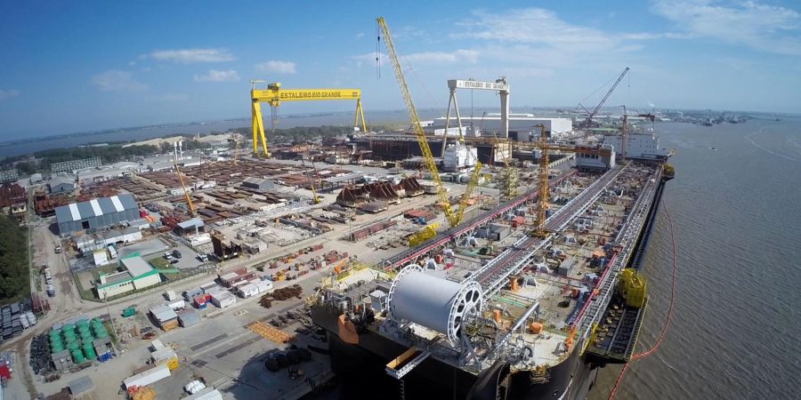 Leilão estratégico para o Estaleiro Rio Grande é adiado para agosto
