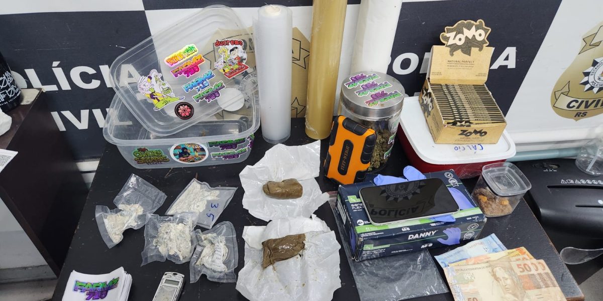 Polícia Civil prende traficantes que vendiam “super maconha” pelas redes sociais