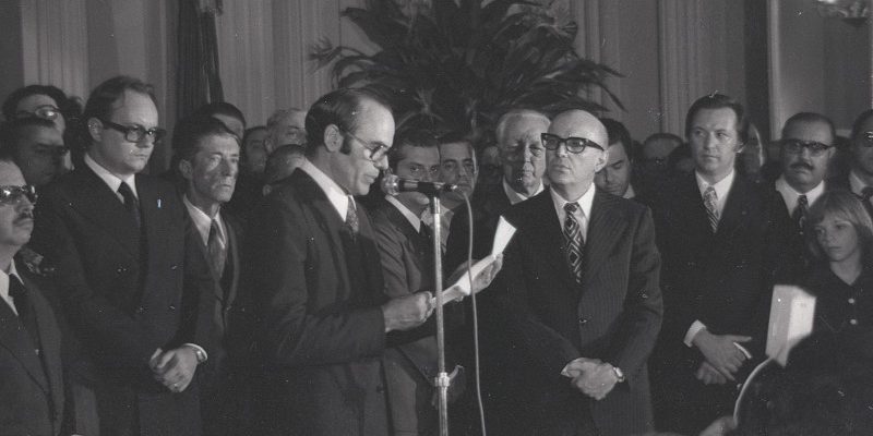 Sinval Guazzelli transfere governo do Estado para Pelotas