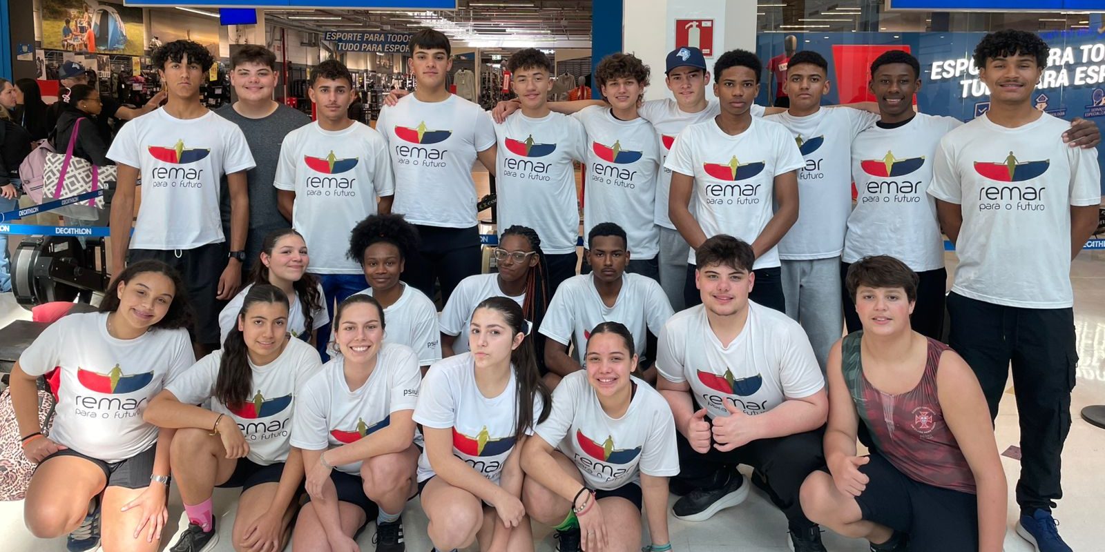 Remar para o Futuro termina em segundo lugar em regata estadual indoor
