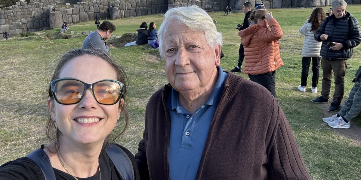 “Ele pensou em abandonar o sonho, mas eu propus que a gente viajasse juntos”