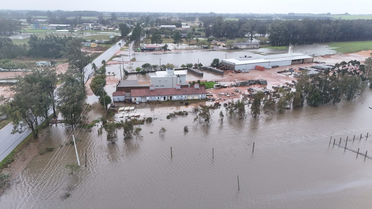 Fortes chuvas deixam São Lourenço do Sul em situação de calamidade pública