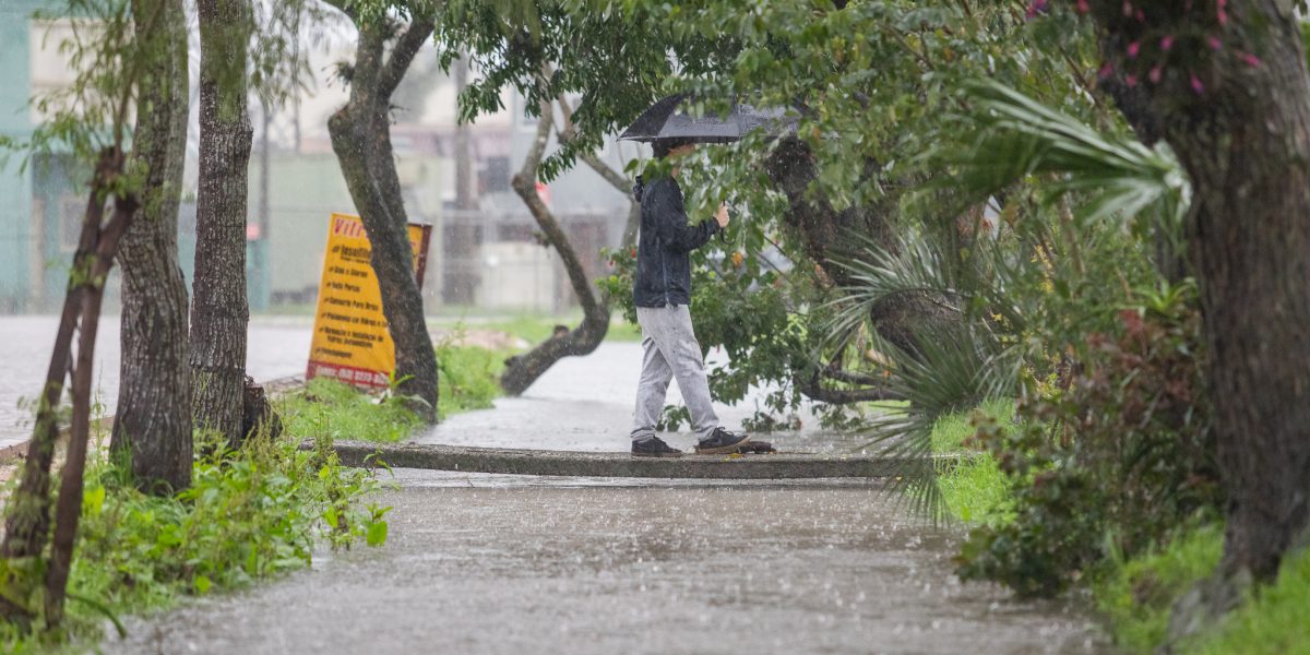 Temporal deve atingir a Zona Sul nesta sexta-feira
