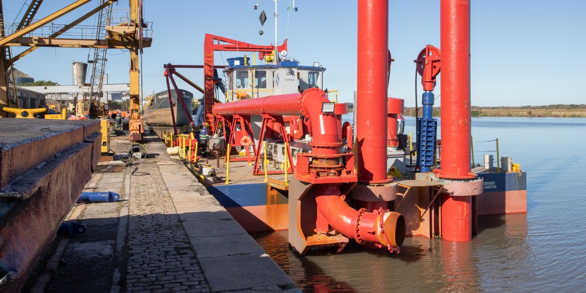 Dragagem no canal São Gonçalo aguarda liberação da Marinha