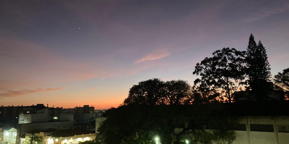 Agosto começa com predomínio de sol e temperaturas mais elevadas