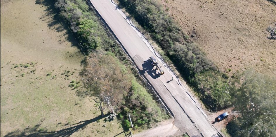 Obras do acesso a Pedras Altas avançam com investimento de R$ 20,7 milhões