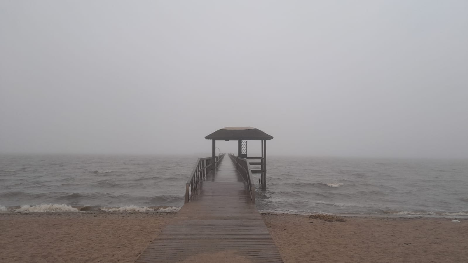 Forte nevoeiro é registrado nesta sexta-feira na Zona Sul