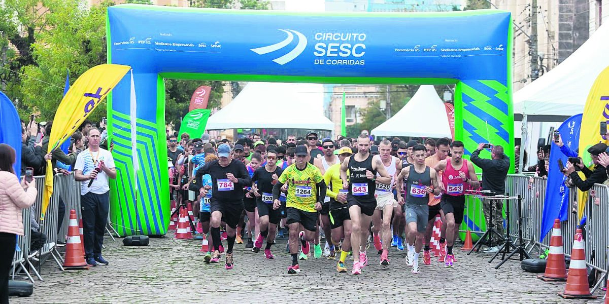 Mil pessoas participam da Etapa Pelotas do Circuito Sesc