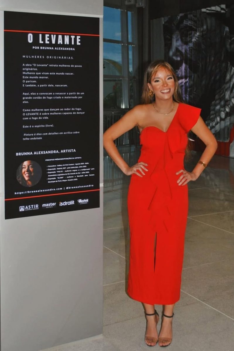 “Minha expressão artística gira em torno do ser humano e de como nos entendemos no mundo”