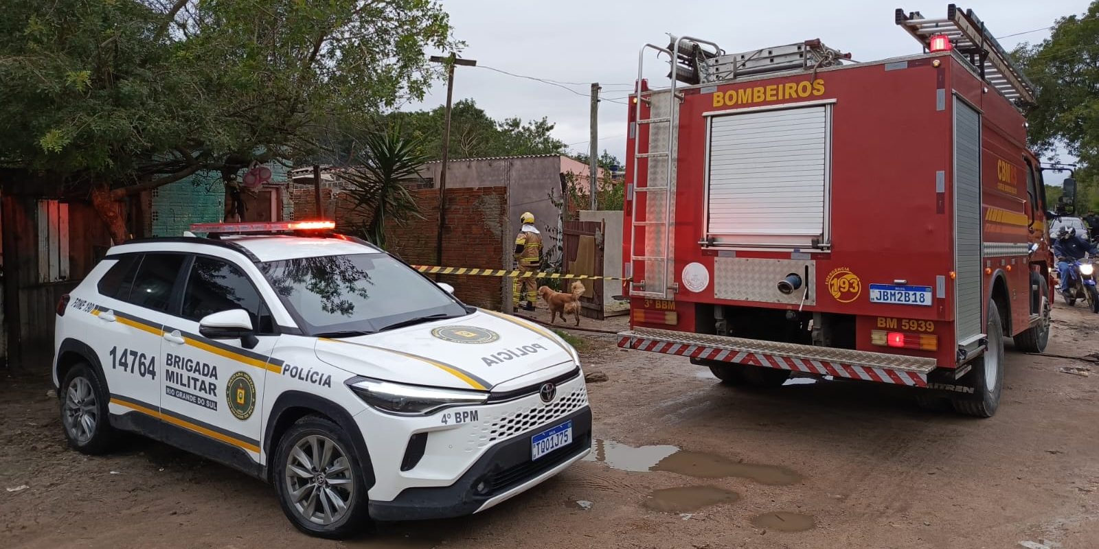 Homem morre após incêndio em residência no bairro Navegantes 2