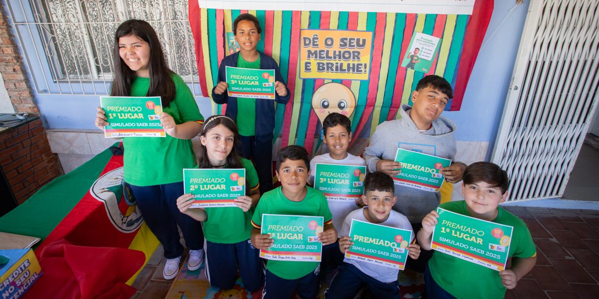 Pelotas é destaque na premiação do Simulado Saeb