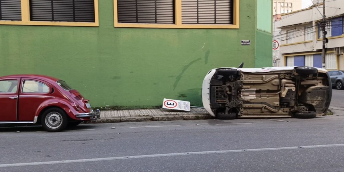 Acidente deixa feridos no Centro de Pelotas