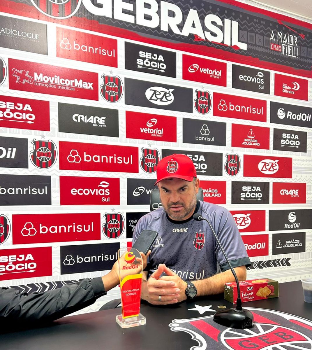 Emerson Cris valoriza vaga antecipada na Série D, mas mira título da Copa FGF