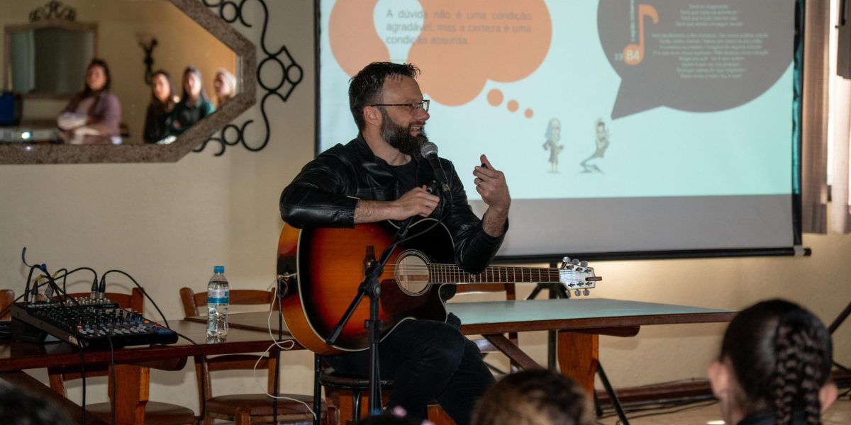 Reflexão e Rock marcam palestra de Giovanni Mattiello na 99ª Expofeira Pelotas