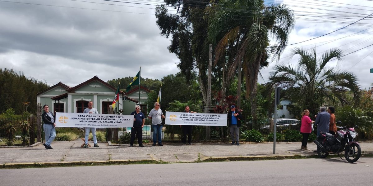 Motoristas da Saúde de Capão do Leão paralisam atividades