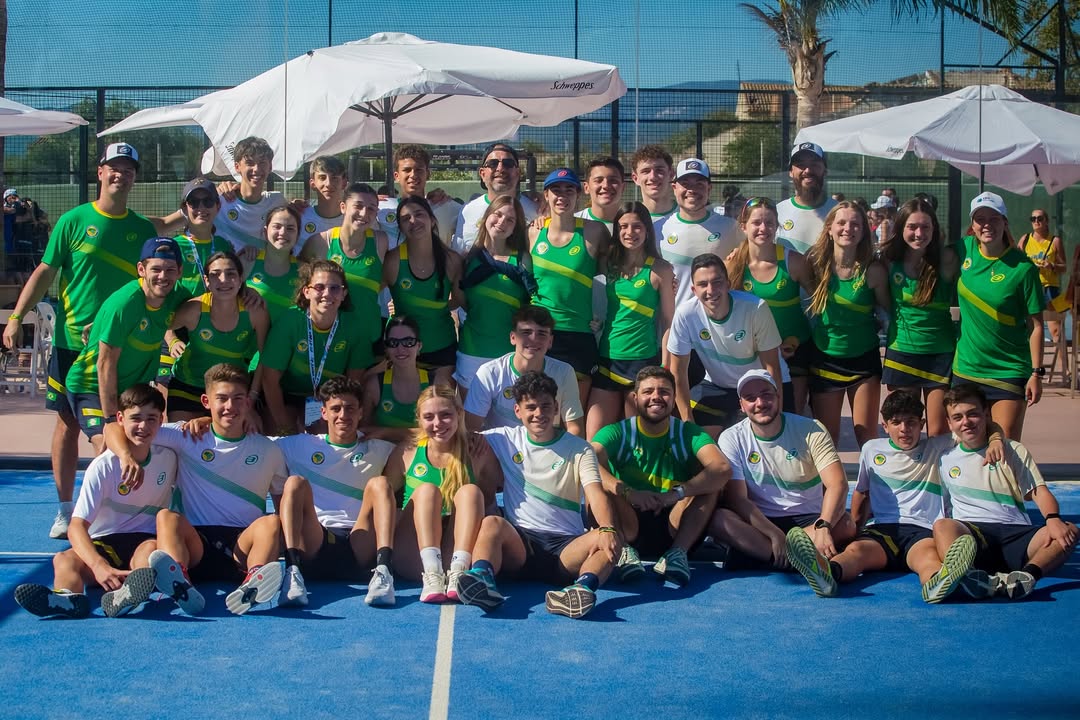 Padelistas da Zona Sul na seleção brasileira finalizam Mundial de Menores em 4º