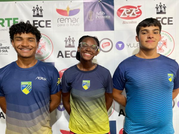 Três atletas do projeto Remar para o Futuro são convocados para treinos com a seleção