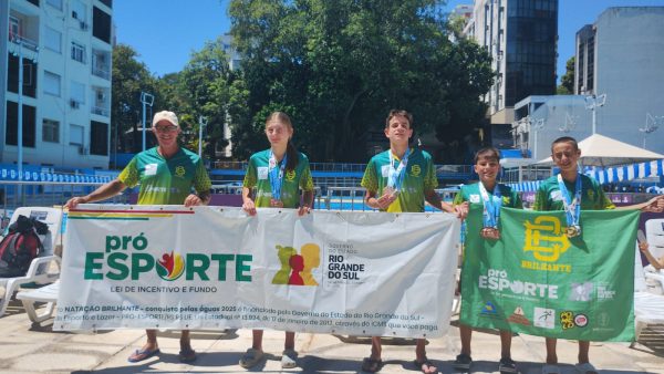 Brilhante encerra temporada com três ouros em estaduais