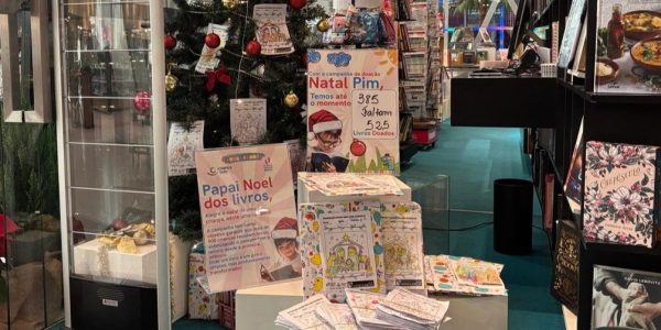 Livraria Vanguarda e PIM fazem campanha para doação de livros infantis