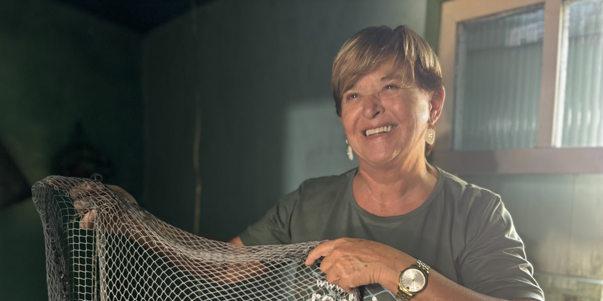 “Quando a pesca do camarão é ruim, é o artesanato que traz o sustento”