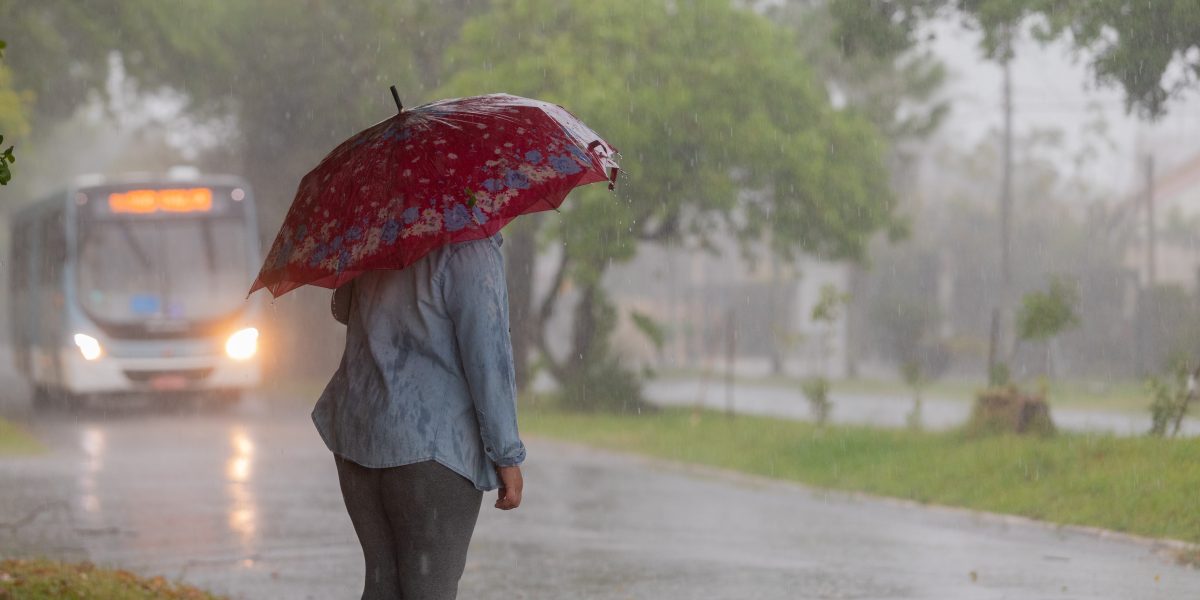 Natal deverá ser de instabilidade e chuva em toda a Zona Sul do Estado